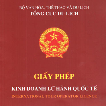 GIẤY PHÉP KINH DOANH LỮ HÀNH QUỐC TẾ